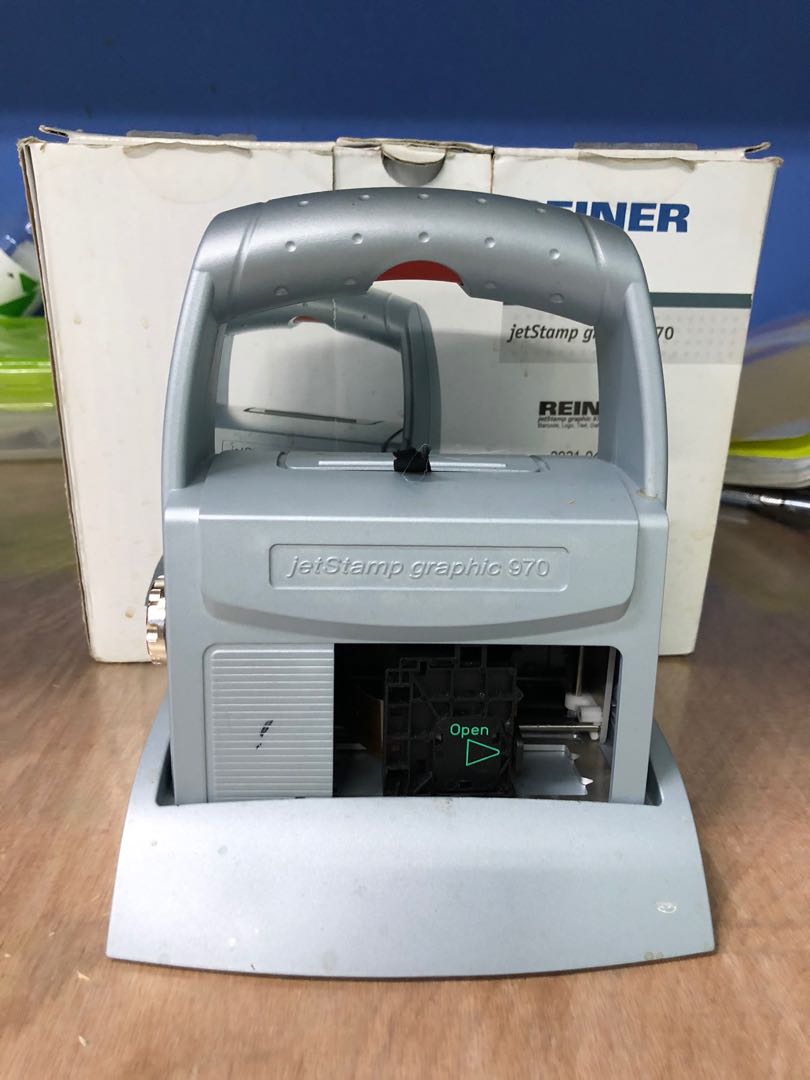 Reiner jetStamp 970 Handheld Inkjet Printer, Computers & Tech, Printers