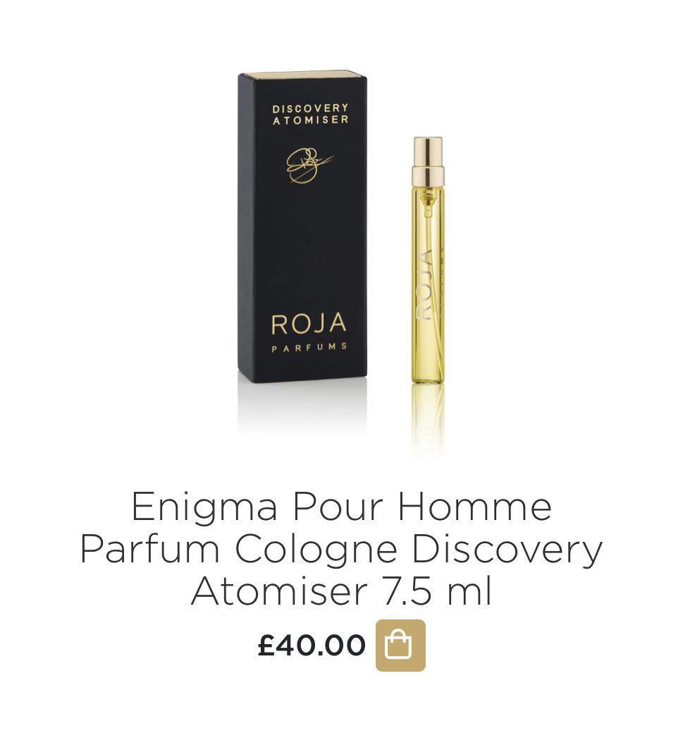 Roja Parfums-Enigma Parfum Cologne 7.5ml Discovery Atomiser, Beauty ...