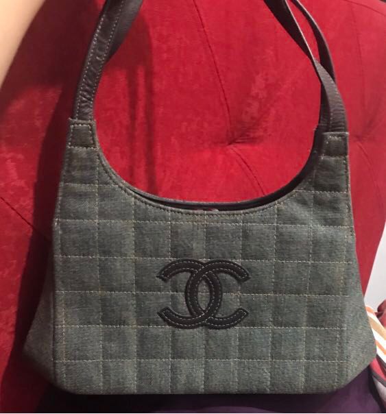 gucci denim tote