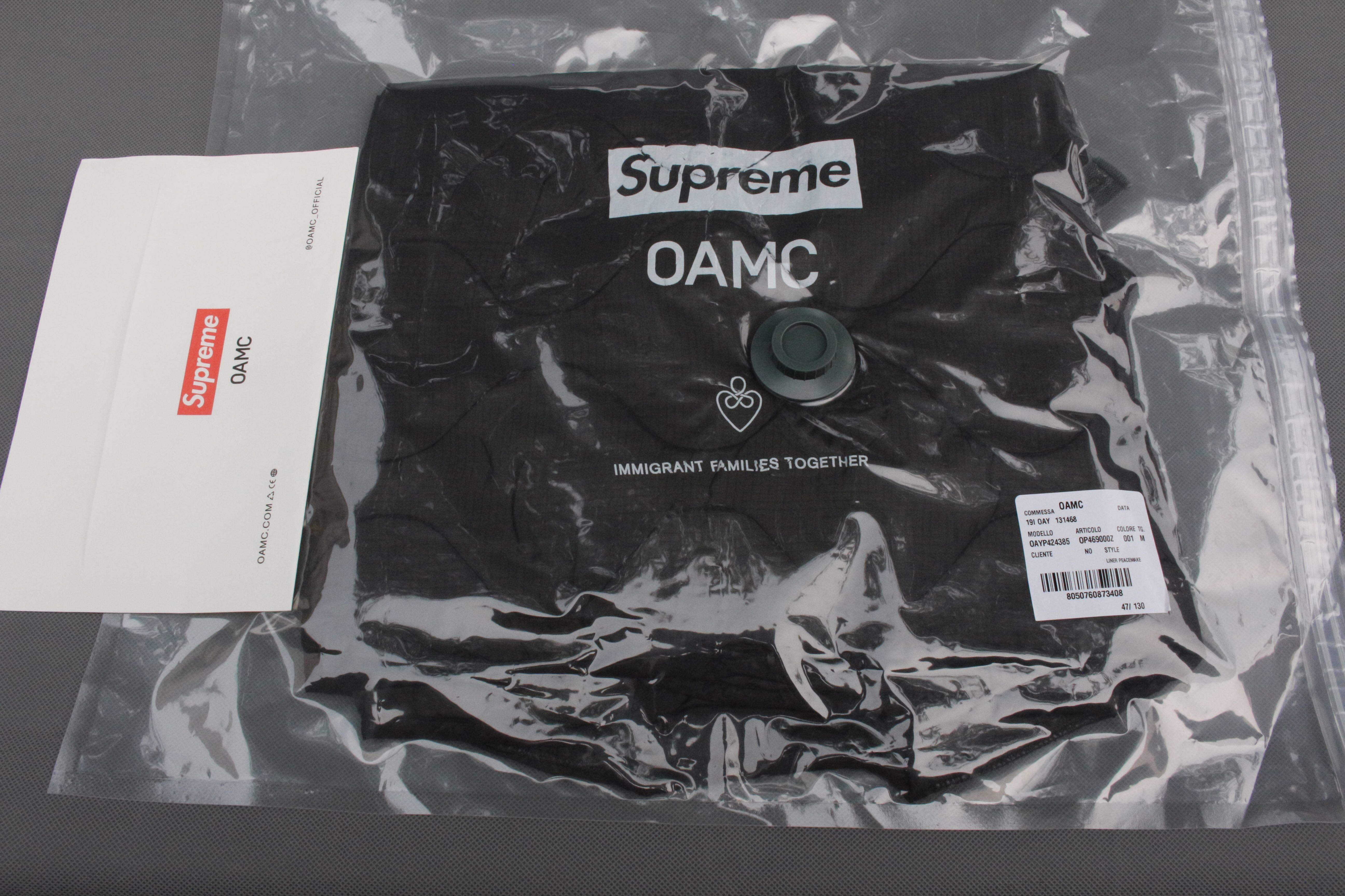 Supreme x OAMC Vintage Overdyed Military Liner Jacket, Men's