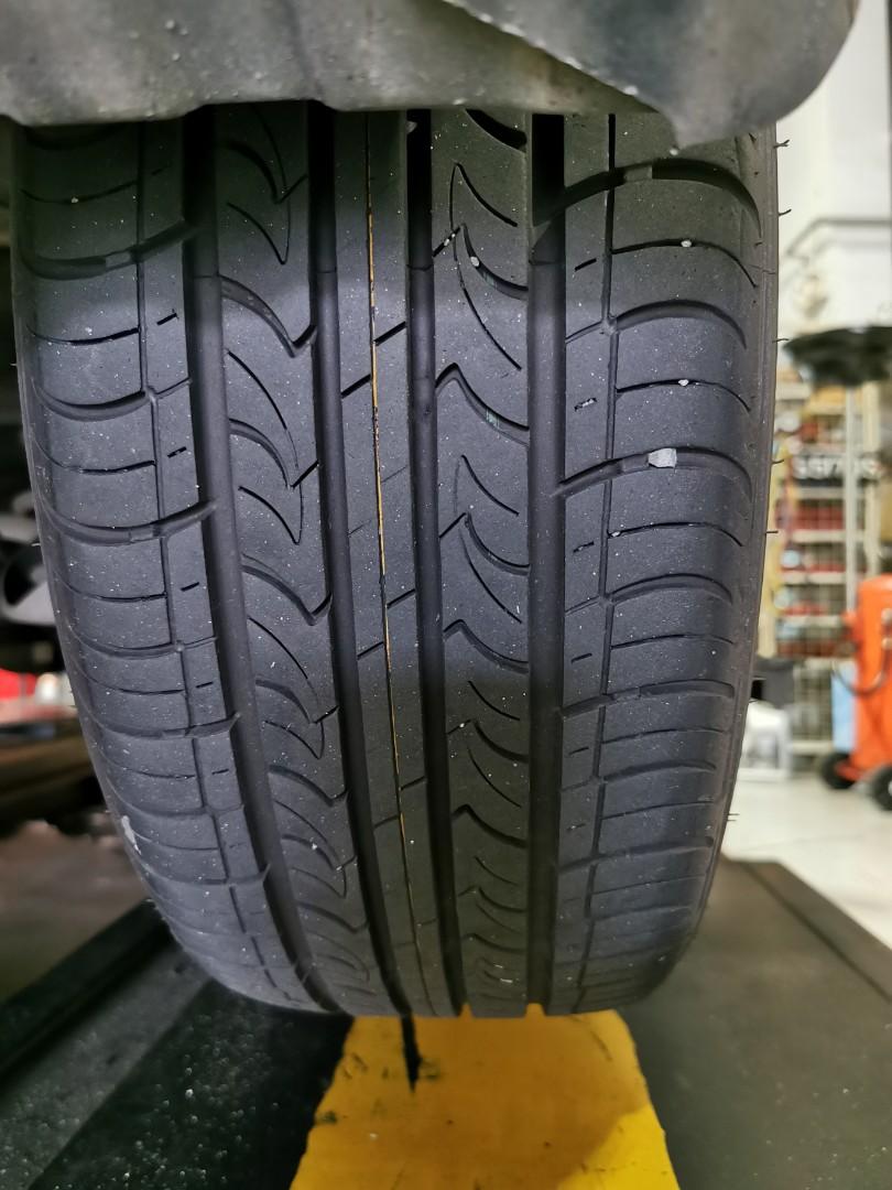 Taiwan Sport Rim and Tyres 15", Car Accessories, Tyres & Rims on Carousell