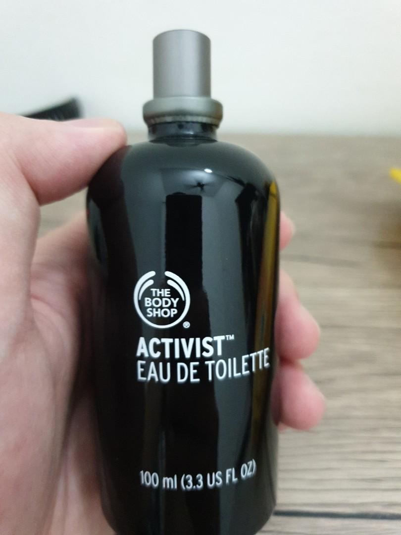 body shop activist eau de toilette