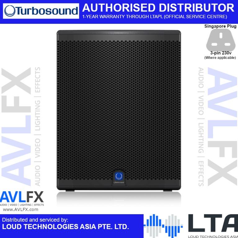 Turbosound iq18b 3000 watt 18 powered subwoofer sales