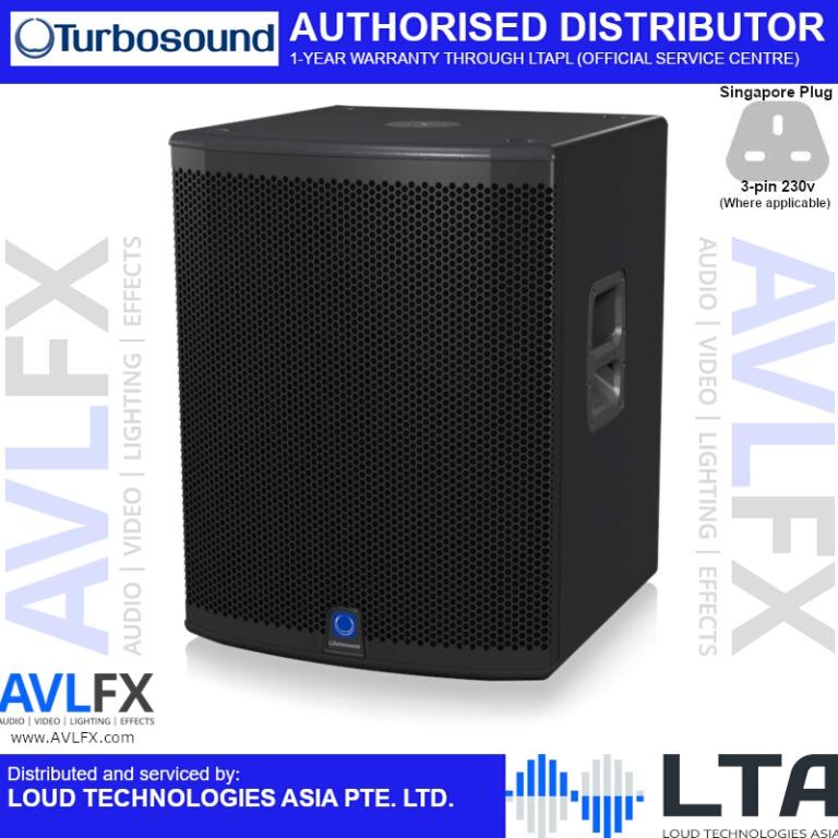 Turbosound iq18b 3000 watt 18 powered subwoofer hot sale