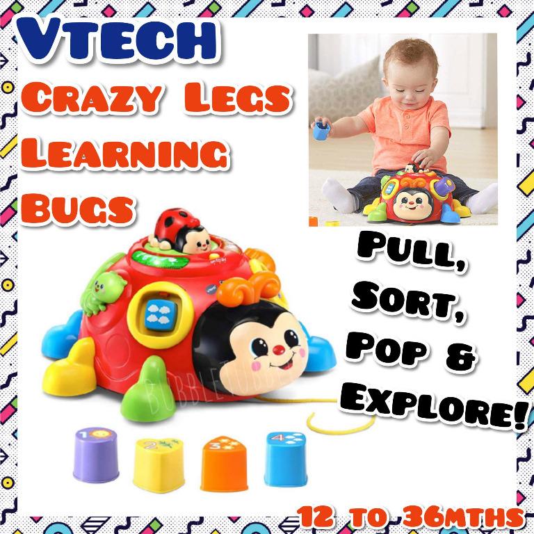 crazy legs learning bug
