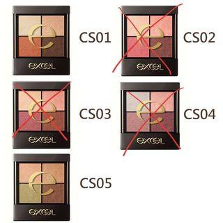 Excel光綻時裳四色眼采Cs01/cs05