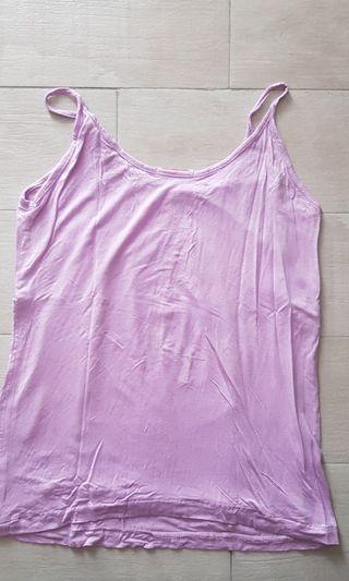 Clothes:  Elin lilac nursing tank top