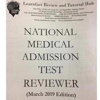 LEARNFAST NMAT REVIEWER 2019