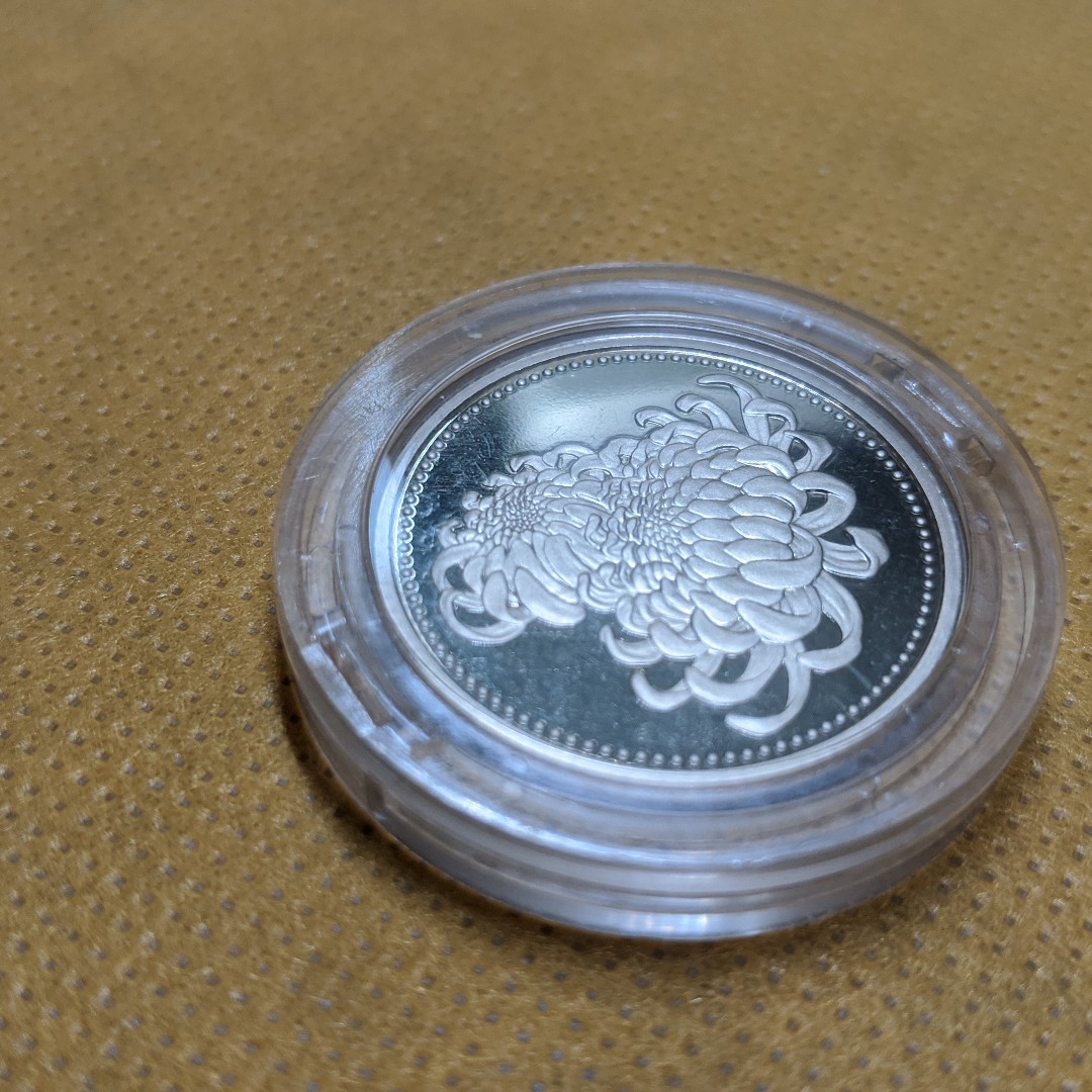 [低產量] 日本天皇御在位紀念20年 500円 （精鑄) 硬幣 Proof 平成21年