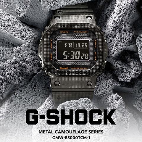 佐敦門市現貨100% 全新Casio G-Shock Titanium CAMO GMW-B5000TCM-1 