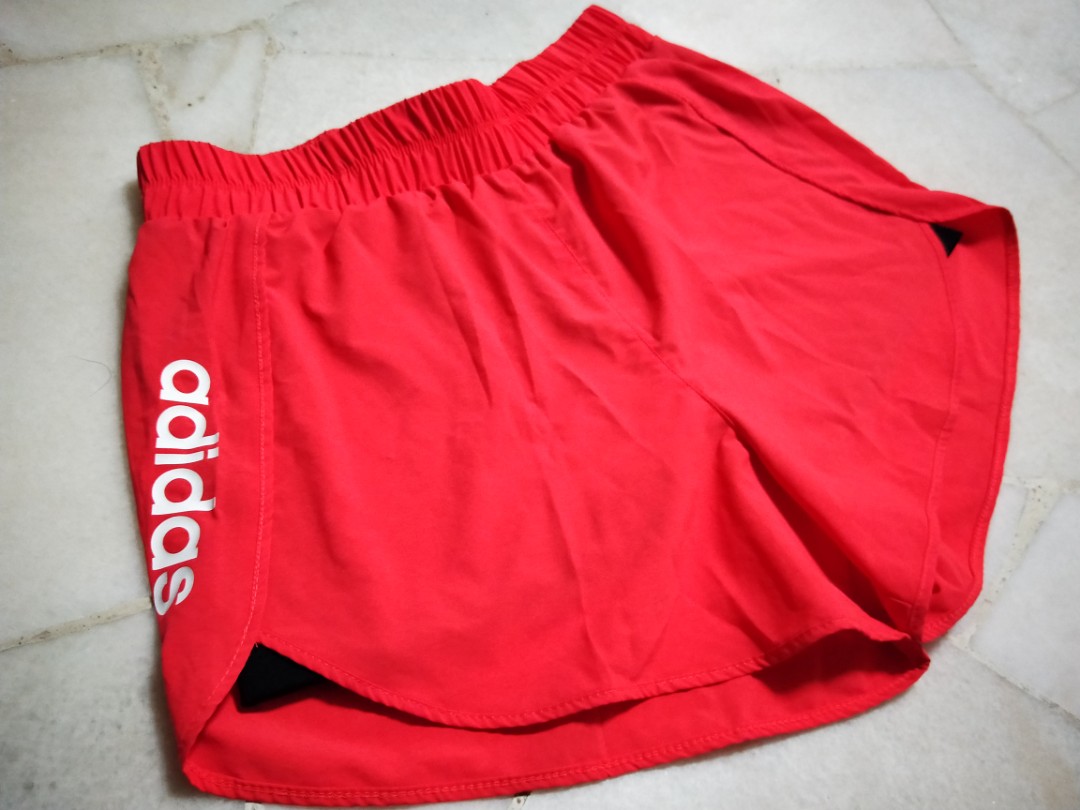 adidas neon shorts