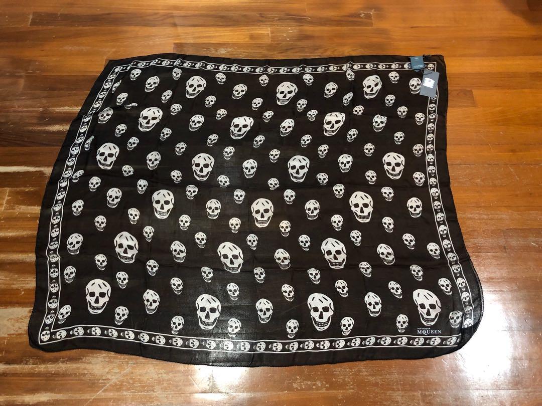 Alexander mcqueen chiffon scarf new arrivals