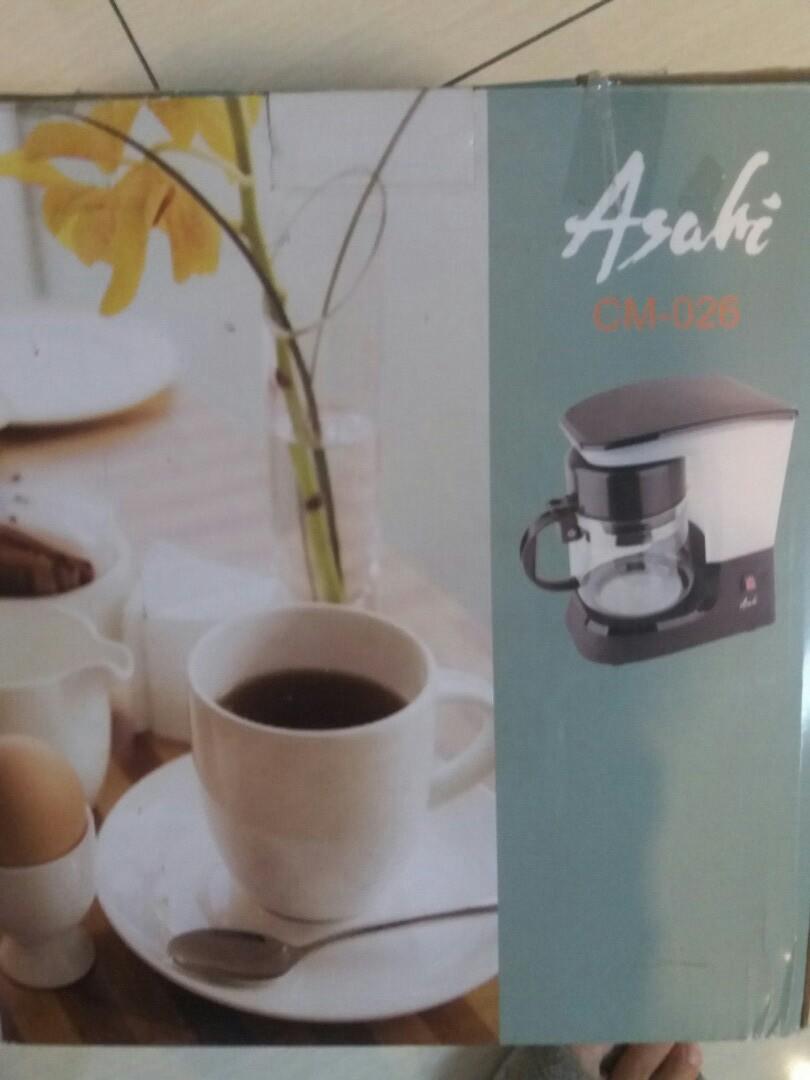 Asahi Coffee Maker CM026 Brand NEW, TV & Home Appliances, Kitchen