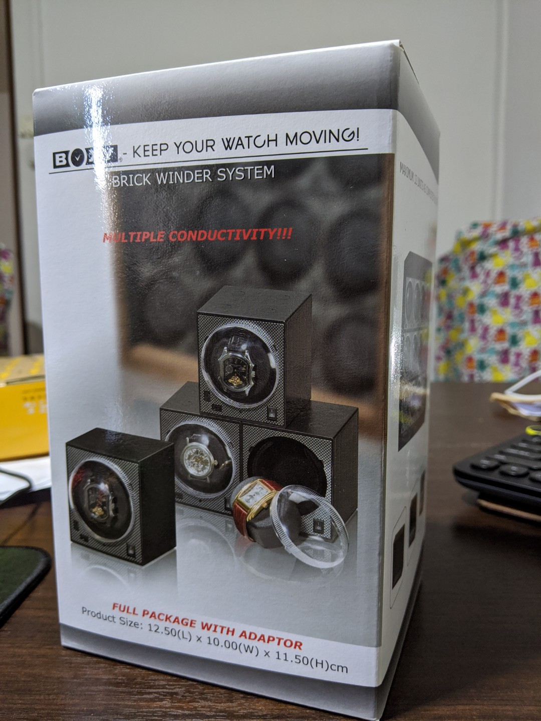 Boxy watch winder, Luxury, Watches on Carousell