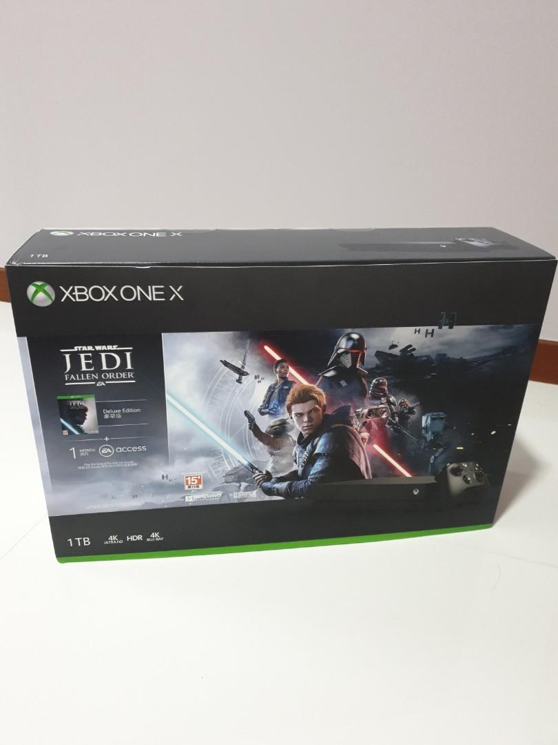 Xbox one x bundle best sale star wars jedi fallen order