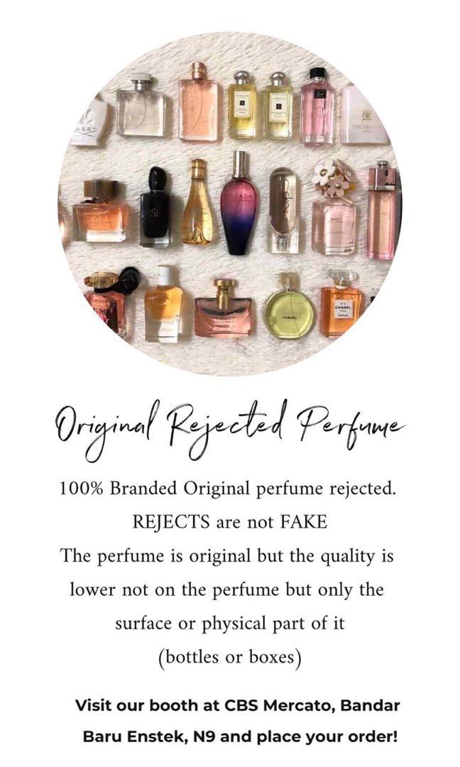 Rejected perfumes for sale online