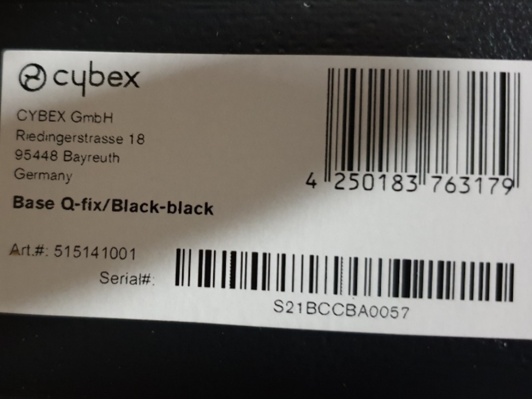 base isofix cybex q fix