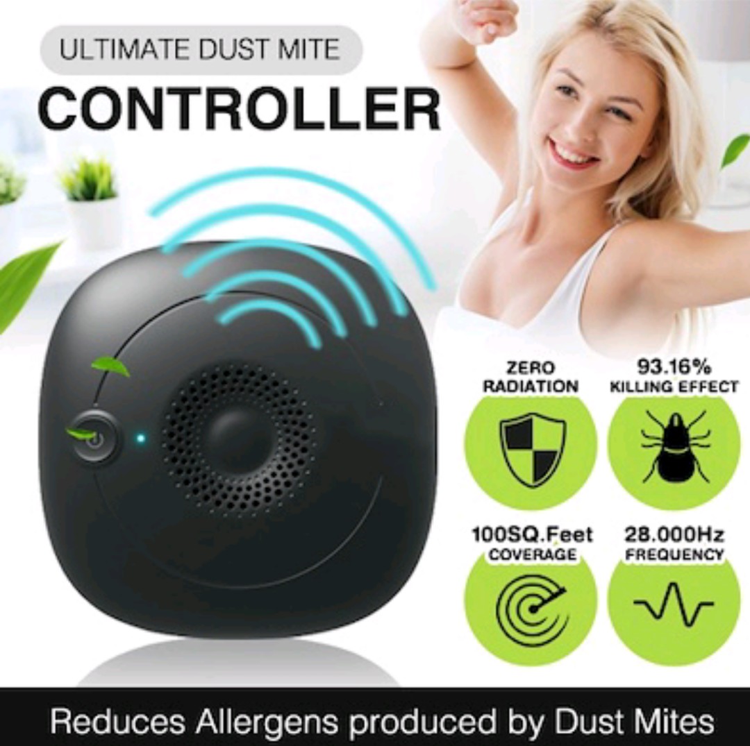 Ultrasonic Dust mite insect repellent controller dengue mosquito
