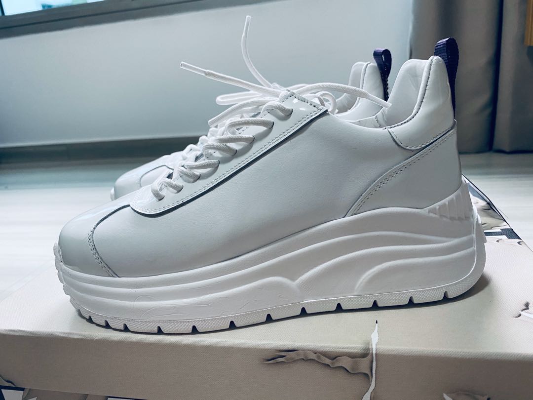 Eytys x H M White Chunky Sneakers Women s Fashion Footwear