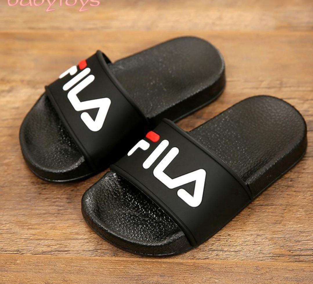 kids fila slides