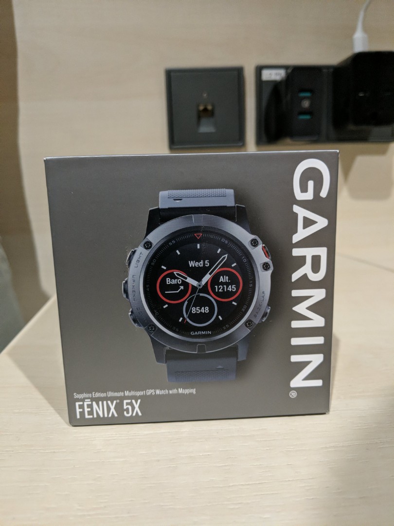 Garmin fenix 5x sapphire on sale slate grey