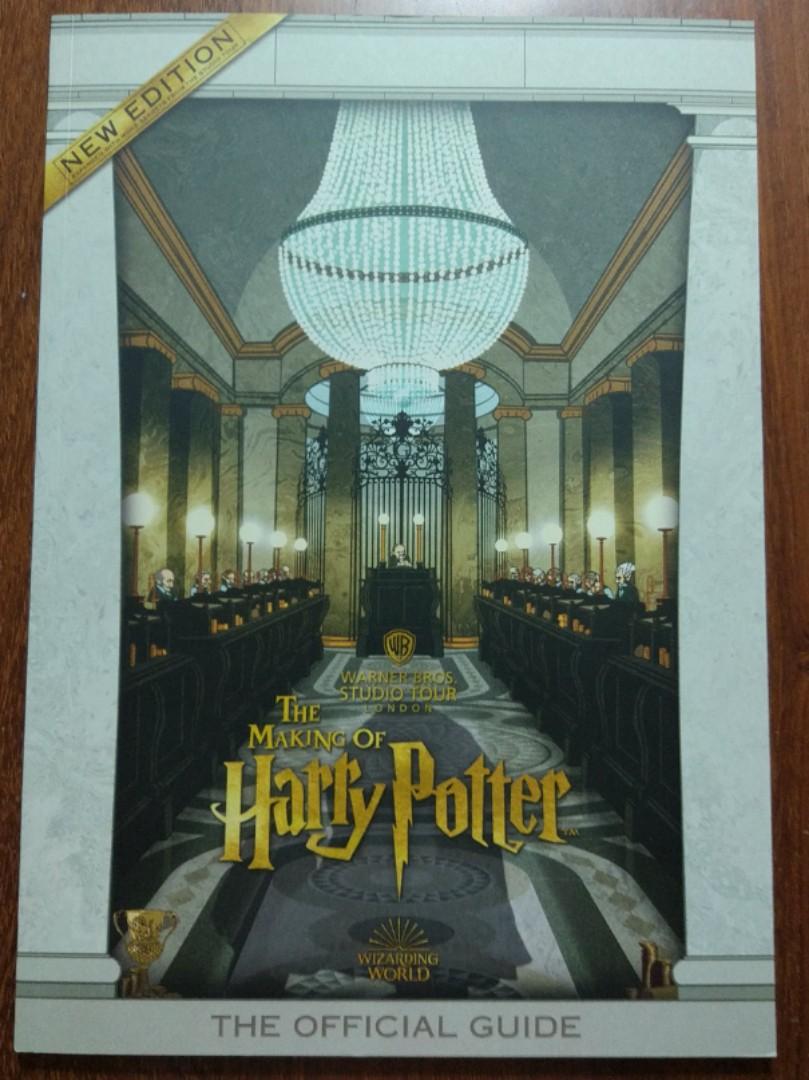 HARRY POTTER] NEW EDITION: Warner Bros Studio Tour London Official Guide,  Hobbies & Toys, Books & Magazines, Children's Books on Carousell