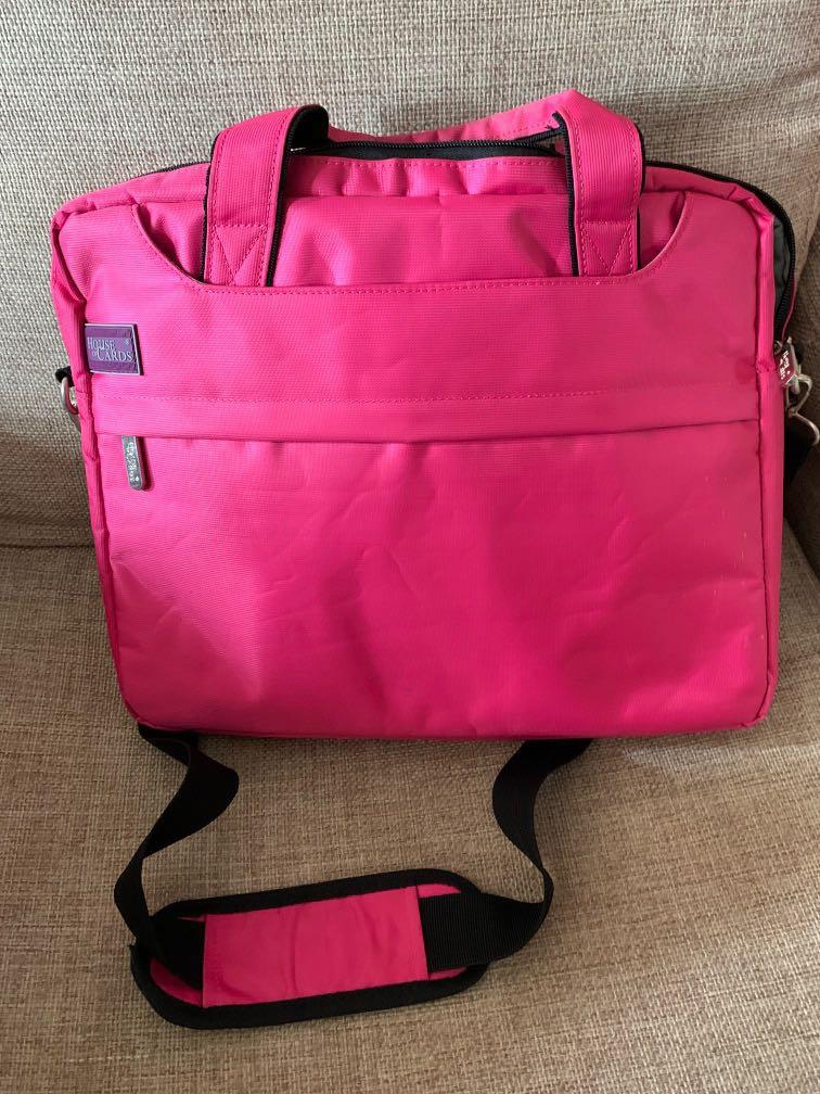 All in 1 Hot Pink Laptop Bag