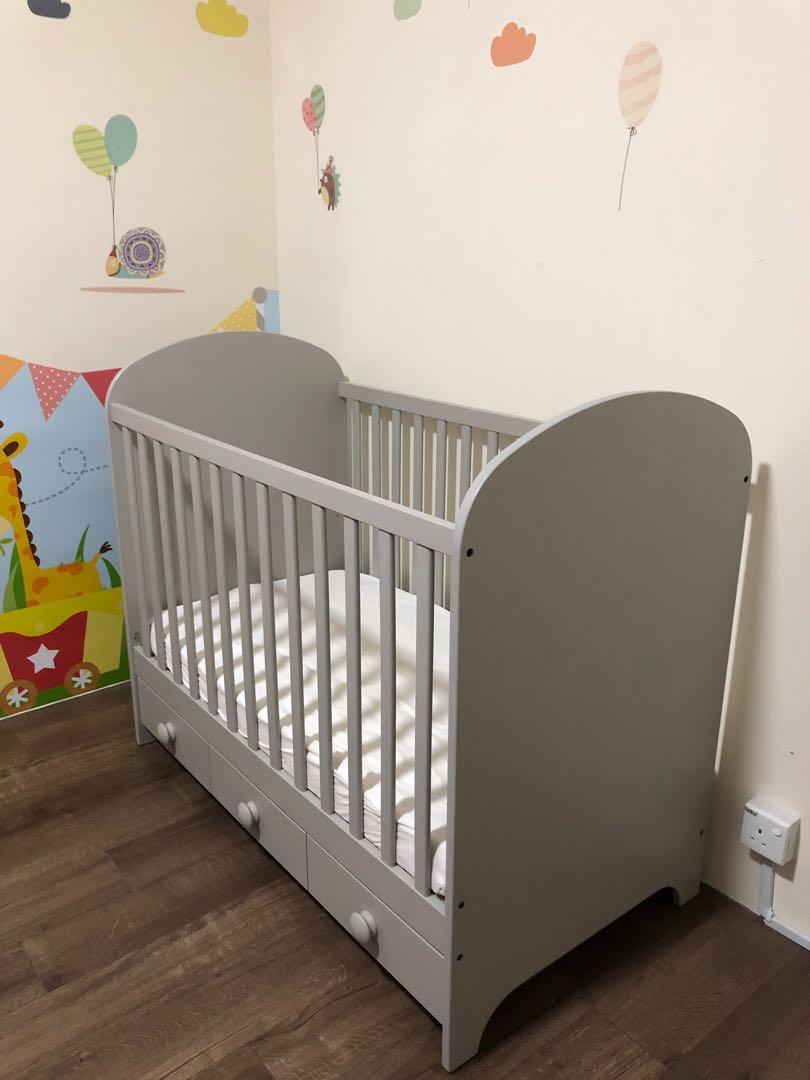 IKEA Gonatt Baby Cot, Babies & Kids, Baby Nursery & Kids Furniture