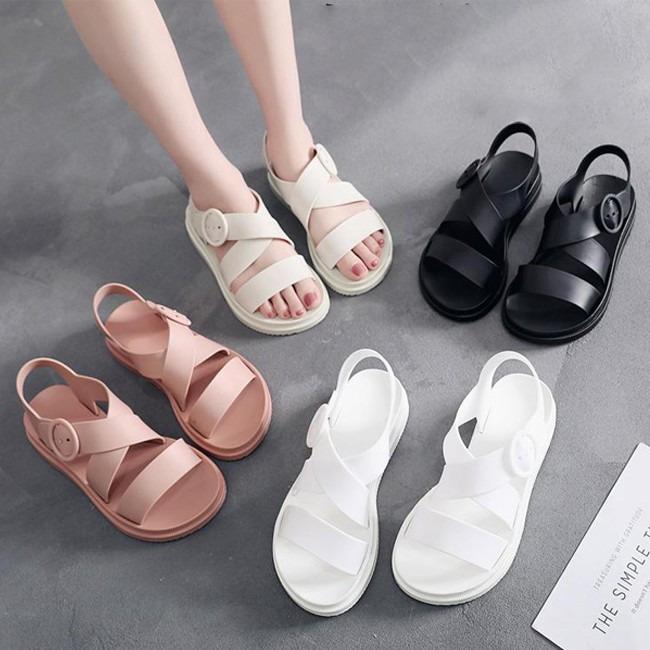 Kasut Wedges Perempuan Sandal Wanita, Women's Fashion, Footwear, Wedges on  Carousell