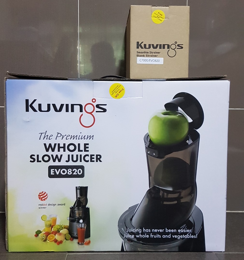 Kuvings Premium Whole Slow Juicer (Evo 820), TV & Home Appliances