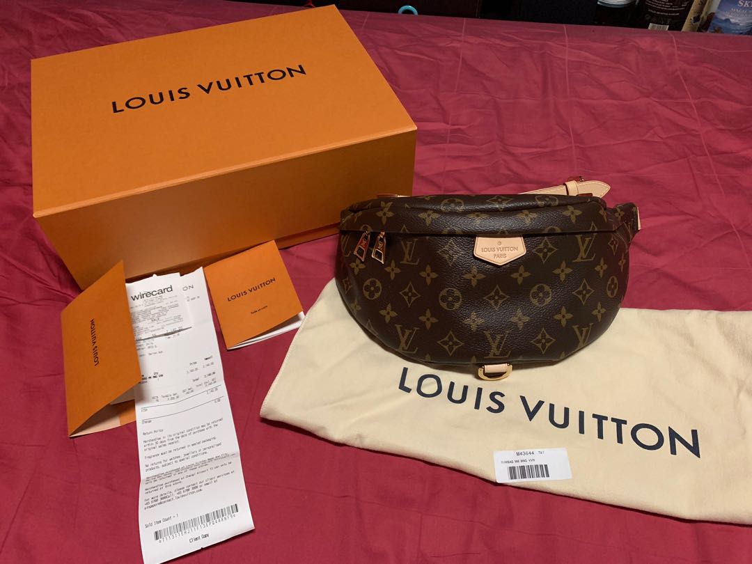 💯 authentic LV Bumbag Monogram, Luxury, Bags & Wallets on Carousell