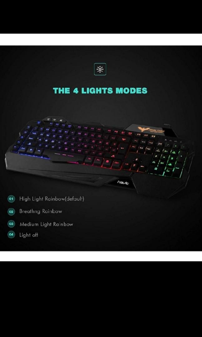 Magic Eagle Havit Series Gaming Keyboard HVKB558CM, Computers & Tech