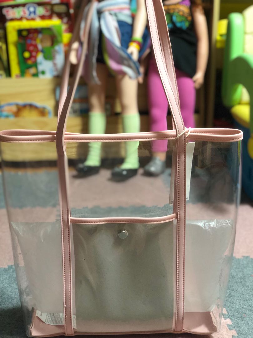 Miniso shop clear bag