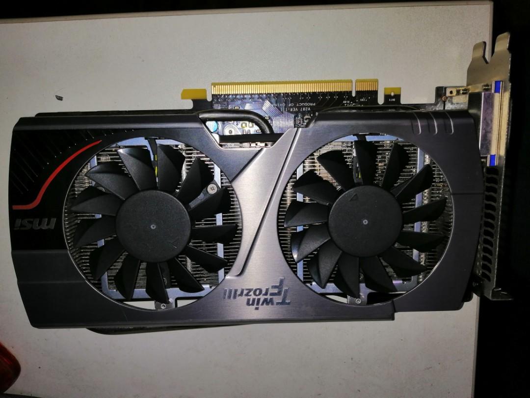 Msi Nvidia Gtx 660 2gb Gddr5 Display Gaming Graphic Card Computers Tech Parts Accessories Networking On Carousell