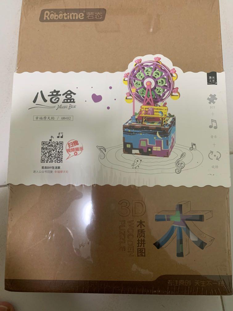 Music Box 3d Wooden Puzzle Hobbies Toys Stationery Craft Craft Supplies Tools On Carousell