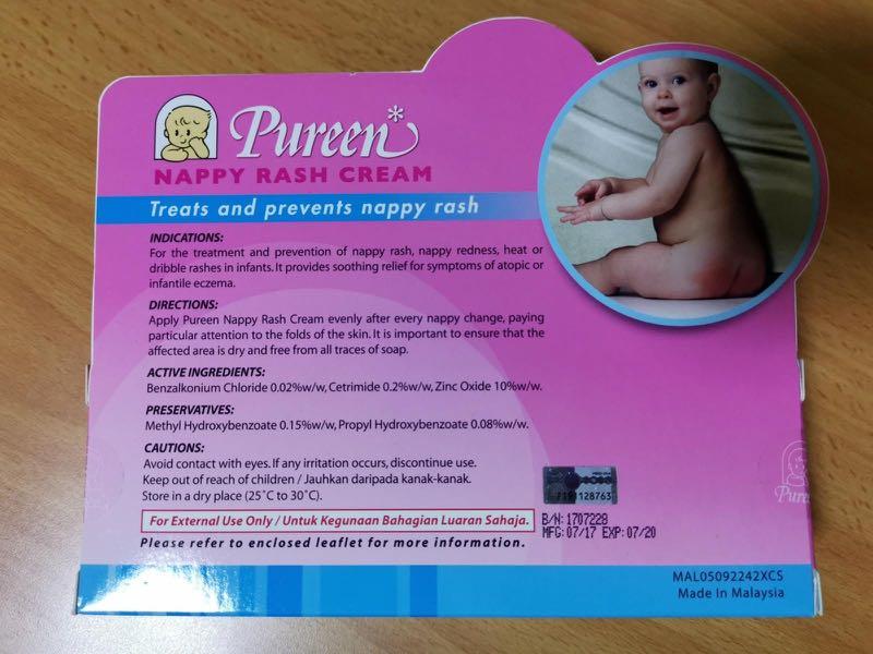 Nappy rash cream, Babies & Kids, Bathing & Changing, Diapers & Baby