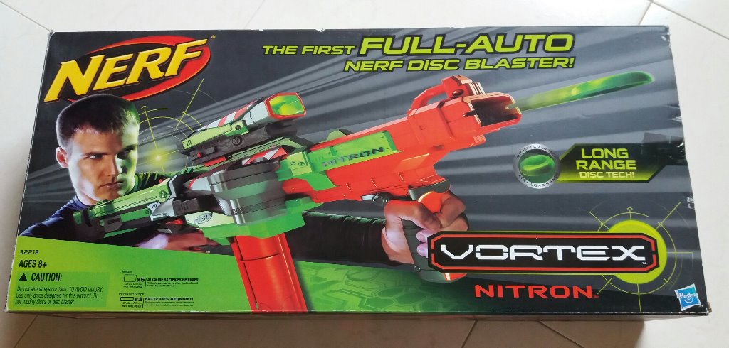 Nerf vortex nitro top