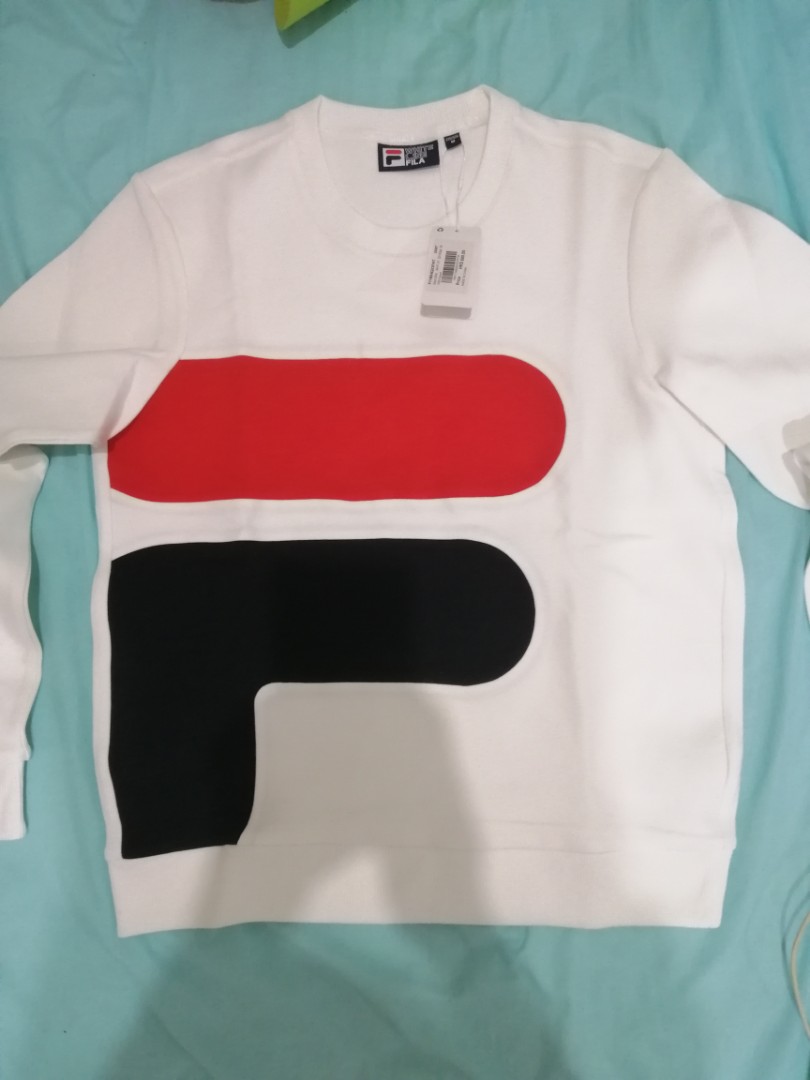 fila white sweater