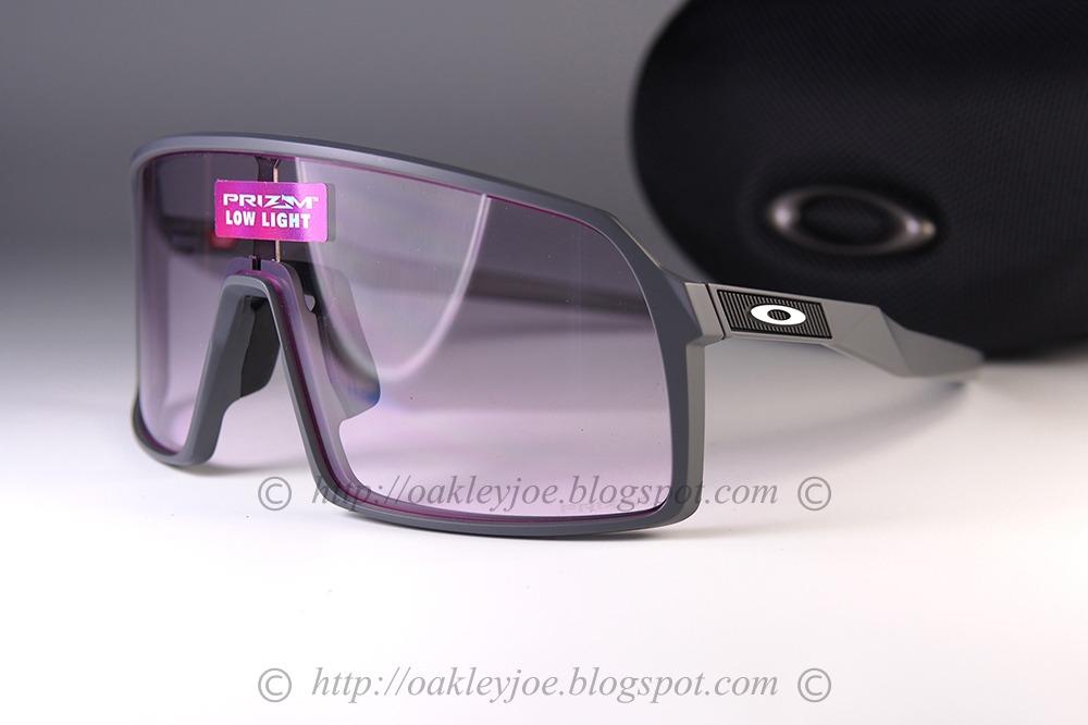 Oakley Sutro Asian Fit Matte Dark Grey Lowlight Prizm Sunglass