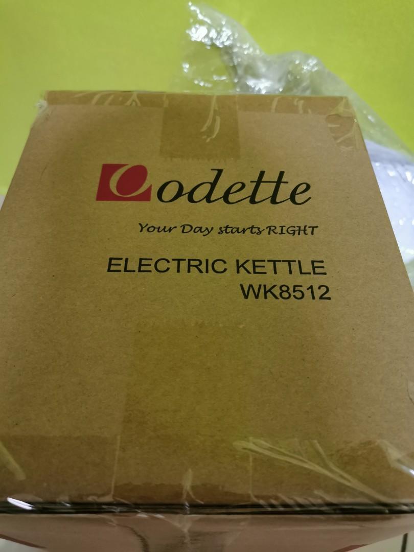 Odette Electric Kettle WK8512, TV & Home Appliances, Kitchen Appliances
