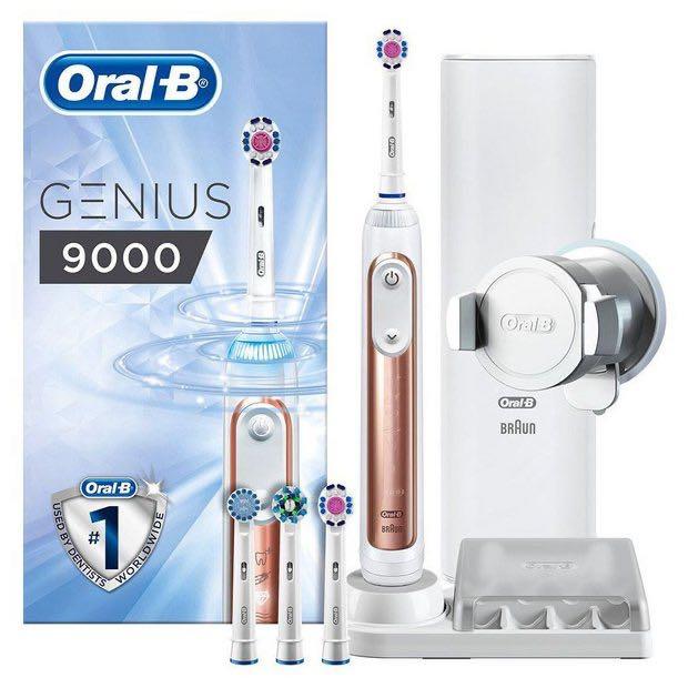 oral b electric toothbrush genius 9000