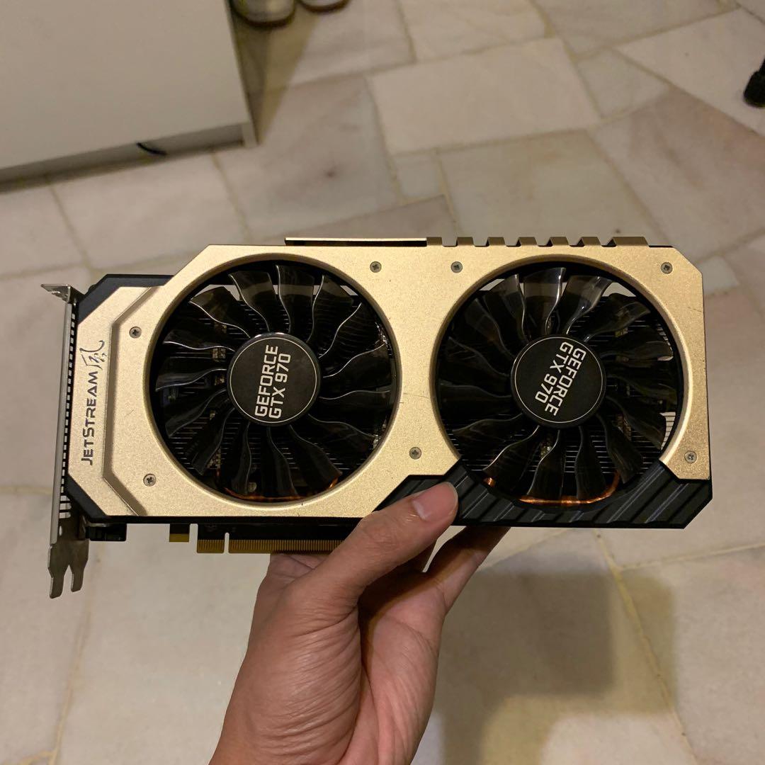 Palit GTX 970 Jetstream Computers Tech Parts Accessories Networking on Carousell