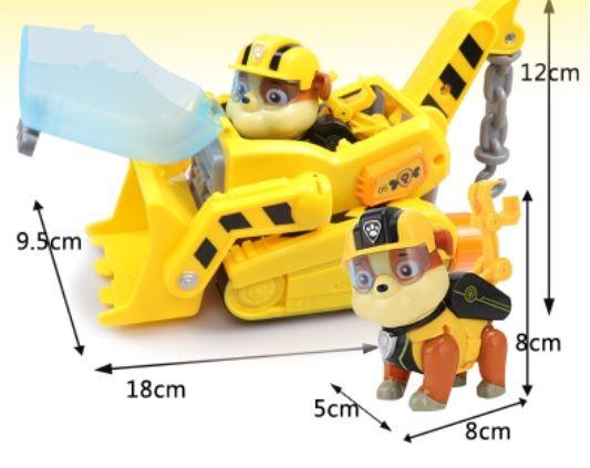 rubble truck paw patrol
