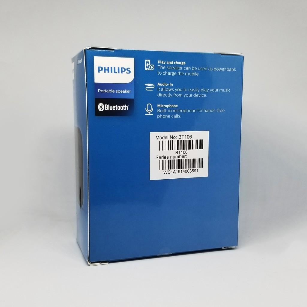 philips bt 106 bluetooth speaker