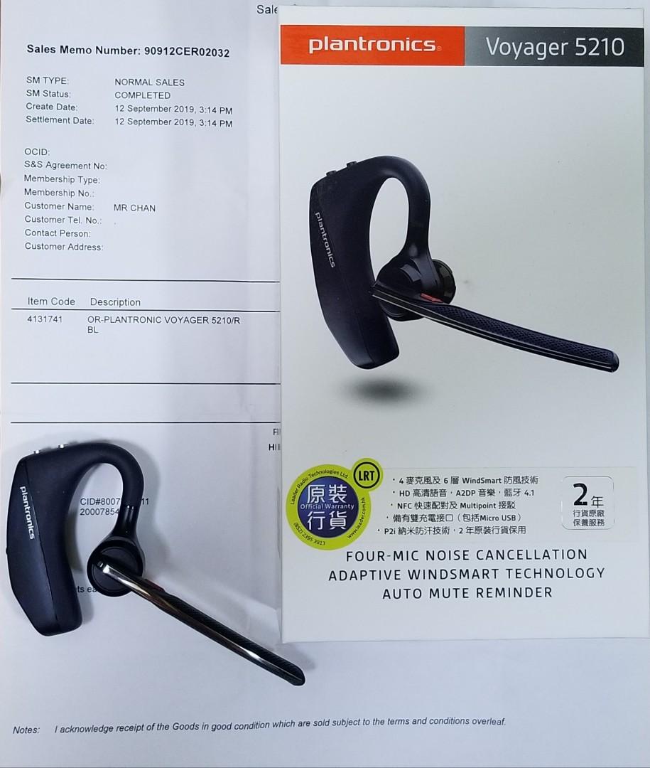 plantronics headset 5210