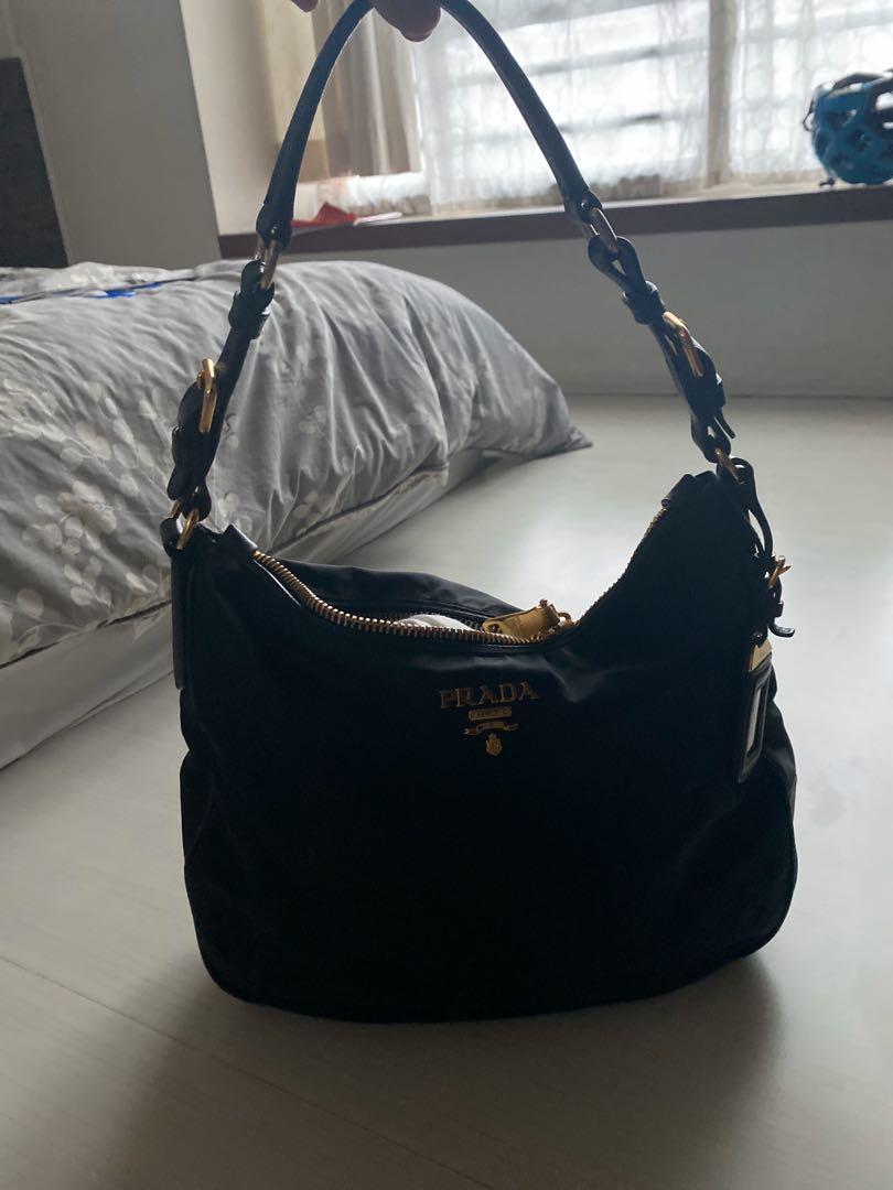 Prada Tessuto Nylon Shoulder Bag, Women's Fashion, Bags  Wallets, Shoulder  Bags on Carousell