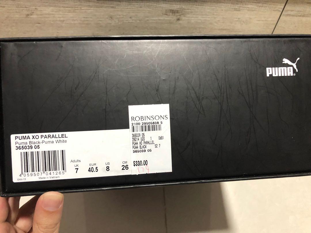 Puma XO Parallel 2.0 Black and White