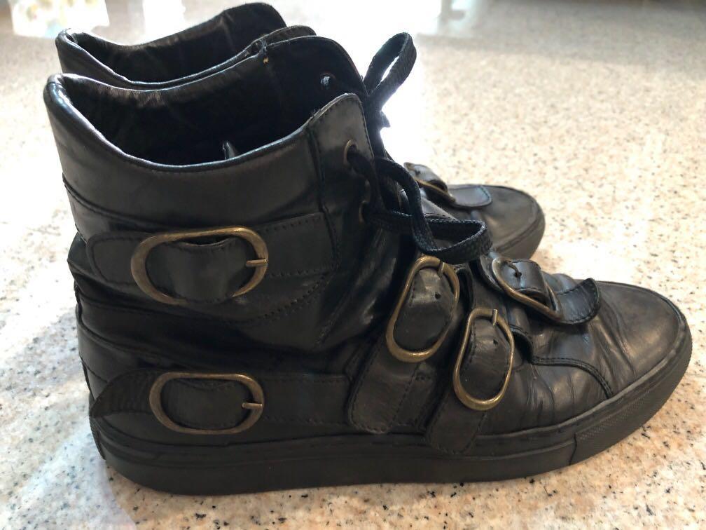 RAF SIMONS HIGH CUT Men s Fashion Footwear Sneakers on Carousell