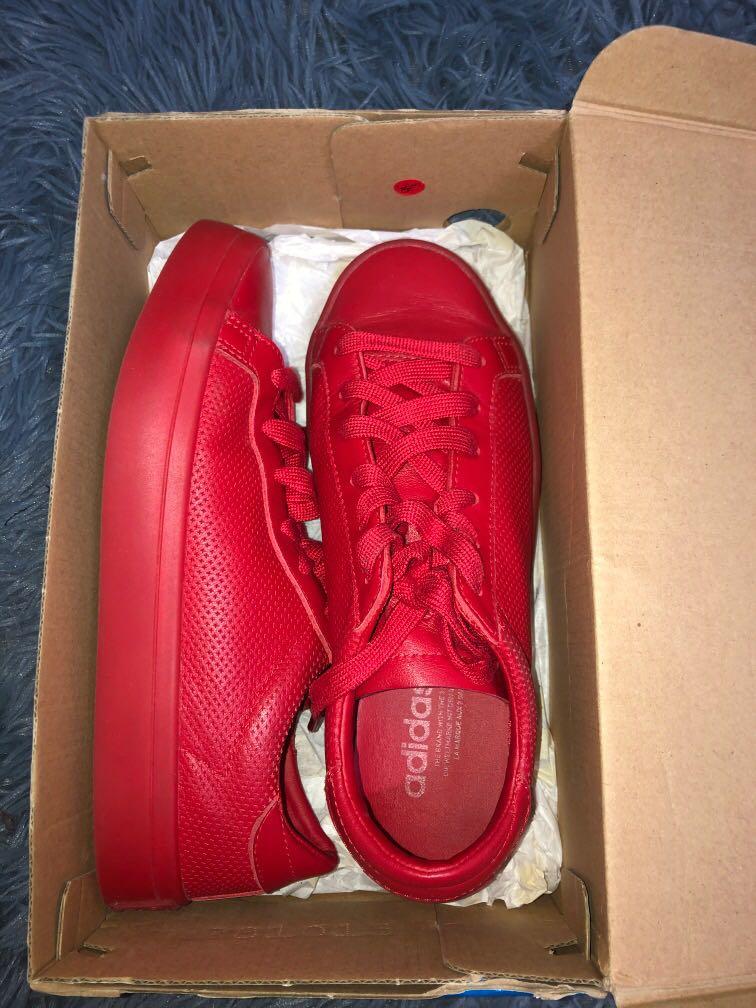 new red adidas shoes womens