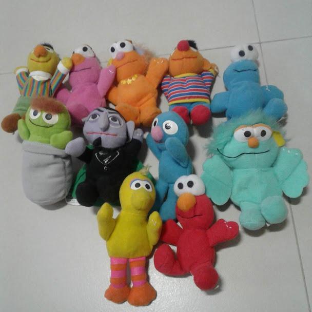 Sesame street hot sale mini plush